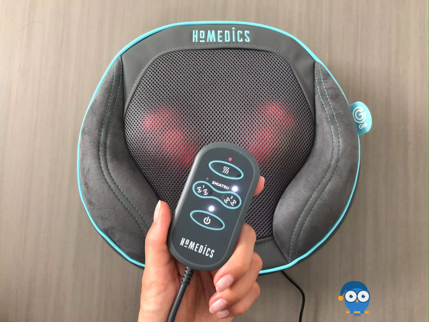HoMedics Gel massagekussen met afstandsbediening